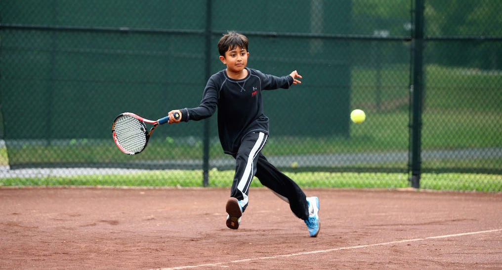 tennis kid